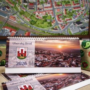 Kalendář města 2026 v prodeji
